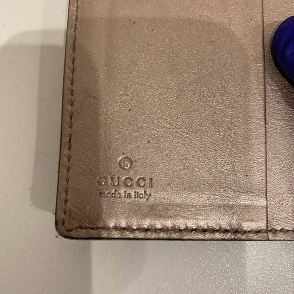 Gucci Beige Micro GG Card Case sku#84212 (Gently used) - Picture 7 of 12